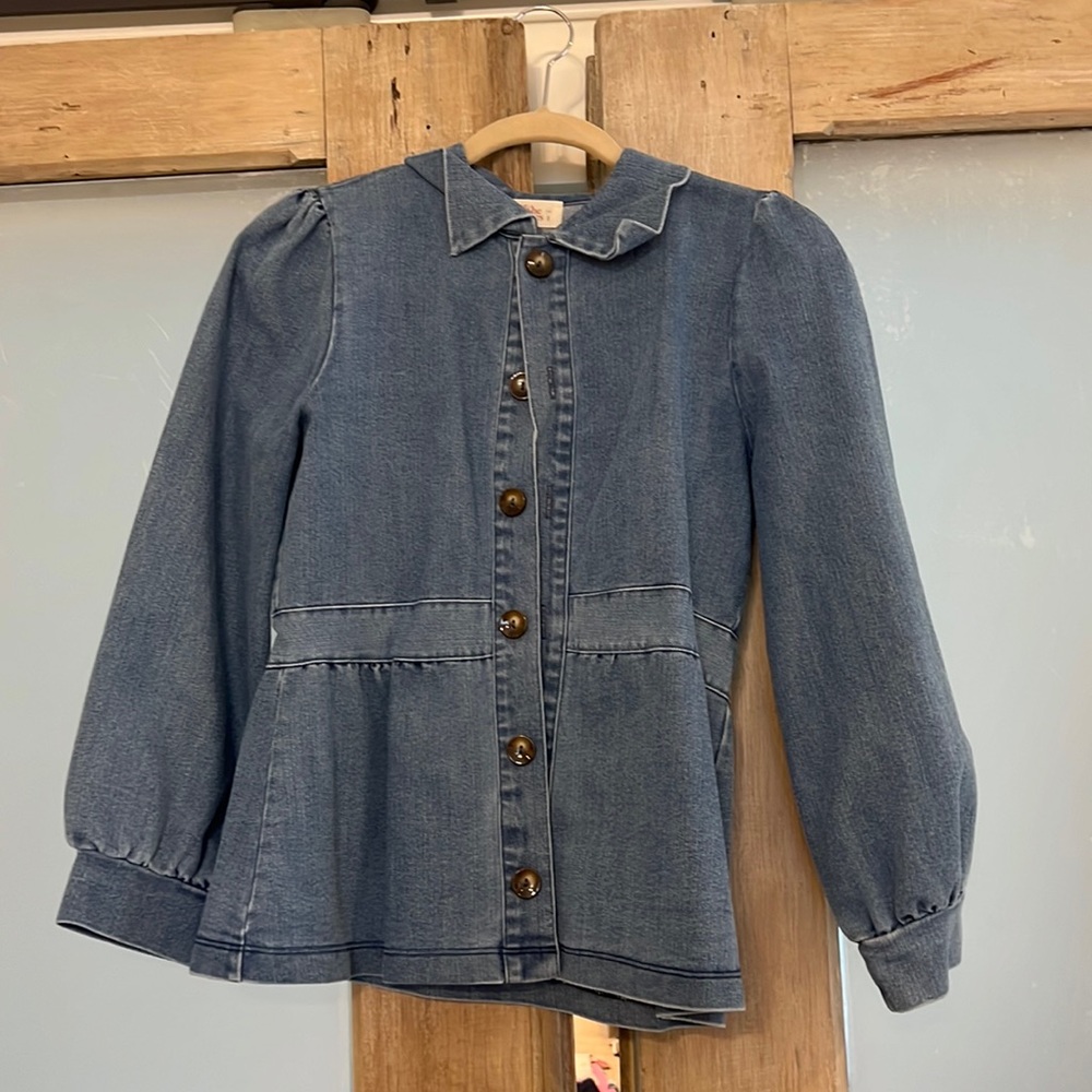 Boutique womens denim jacket